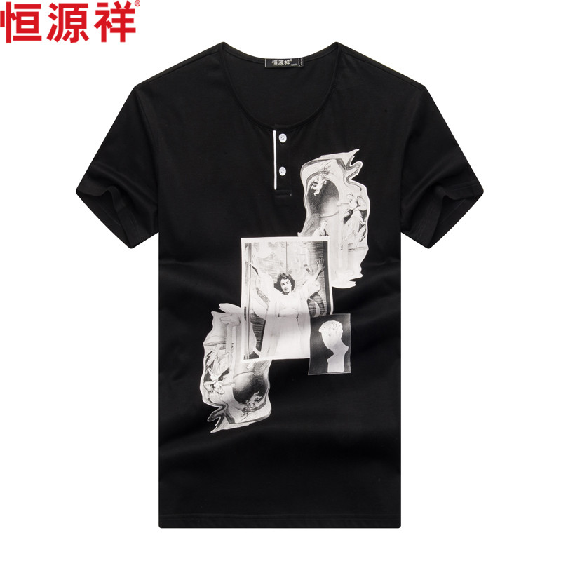 恒源祥 T127 180/XXL 2号黑色
