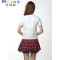 Mtiny春夏日系韩版高中校服女生套装英伦学院风学生服装制服演出表演 M【体重40-45公斤穿】 百搭裙一件