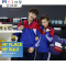 Mtiny夏季学生校服套装纯棉大码短袖运动套装长裤小学初中高中学生班服_8 秋装3XL 秋装红色