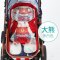 2017新品夏季婴儿推车凉席儿童宝宝冰丝夏季伞车凉席垫子安全座椅餐椅通用简约小清新多款多色可选 75cmX33cm 五点奇幻世界+定型枕