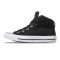 CONVERSE匡威2017新款女鞋运动休闲帆布鞋557955C 黑色 37.5码