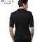 Mtiny【清】西装男韩版新款上衣服新郎结婚礼服修身伴郎中袖休闲小西服 XL 黑色