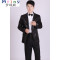 Mtiny男士礼服韩版新款演出服男装亮片西服套装合唱司仪主持人歌手服装 大号身高180体重175斤左右 黑色上衣