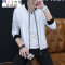 Mtiny男士防晒衣夏季2017新款韩版修身潮流帅气防晒服夹克 L170（适合120斤以下） 631白色