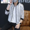 Mtiny男士防晒衣夏季2017新款韩版修身潮流帅气防晒服夹克 4XL190（适合180斤以下） 红色花