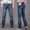 Mtiny薄款商务男士牛仔裤男直筒春夏季大码宽松休闲青年裤子男裤 32 8018款+浅858款
