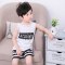 2017新品夏季儿童背心套装3夏季薄款男童5衣服童装女童坎肩夏装宝宝无袖两件套简约小清新多款多色可选 80cm 小飞侠背心套