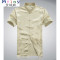 Mtiny唐装男士短袖夏季中老年汉服中年爸爸装夏装衬衫中式大码男装上衣 185 上河图短袖米色上衣