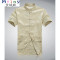 Mtiny唐装男士短袖夏季中老年汉服中年爸爸装夏装衬衫中式大码男装上衣 185 上河图短袖米色上衣