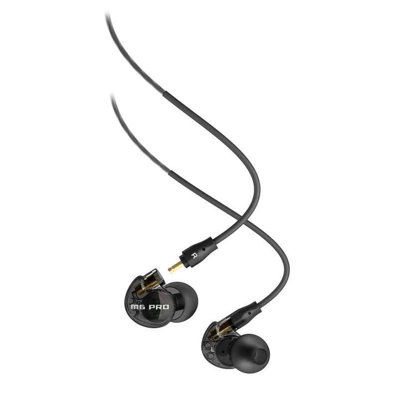MEEaudio M6Pro 专业舞台监听耳机 HiFi入耳式运动立体声音乐耳机 透黑色