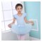2017新品夏季女孩子裙子儿童舞蹈服装芭蕾舞裙女童舞蹈服练功服短袖女孩舞蹈裙跳舞衣夏季夏天多款可选 150cm 粉色泡泡袖（短袖