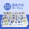2017新品夏季可爱卡通婴儿隔尿垫防水透气大号小号月经床垫新生儿童宝宝用品表层简约小清新多款多色可选 100*150【蓝色小猴】