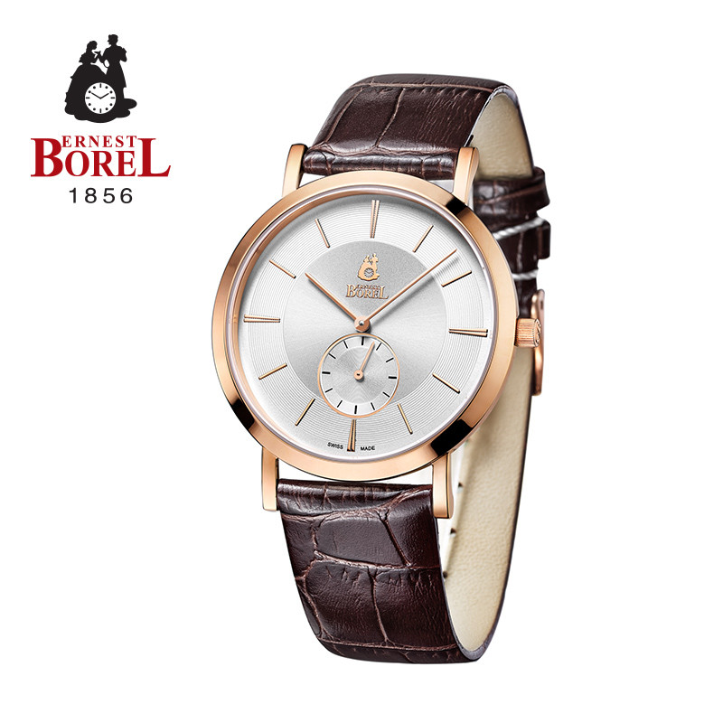 依波路Ernest Borel典雅系列石英男表GGR850N-23591BR