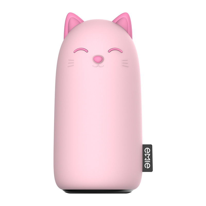 亿觅移动电源 萌猫 粉