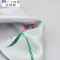 Mtiny中国风双层真丝手工刺绣苏绣男士手帕手绢兰花图案 蓝绿色