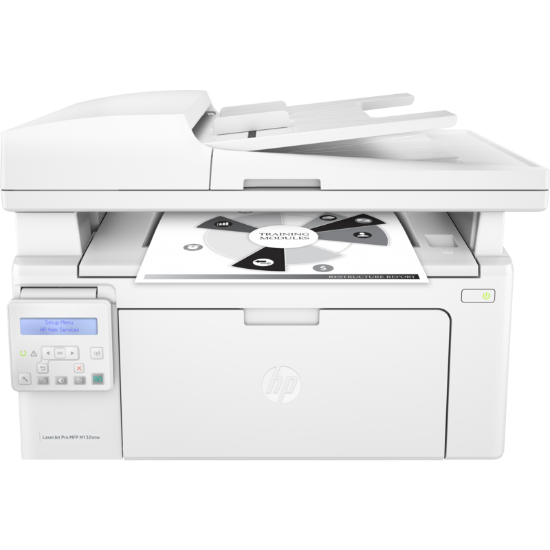 惠普 LaserJet Pro MFP M132snw 黑白激光多功能一体机（打印/复印/扫描）