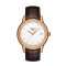 天梭(TISSOT)手表 经典卡森系列石英男表 男士手表 T085.410.36.011.00 T085.410.36.011.00白盘棕带