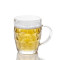 创意无铅玻璃啤酒杯 收腰啤酒杯