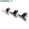 三木 （SUNWOOD）2067 145mm(53/4”)山形铁票夹 2只/袋