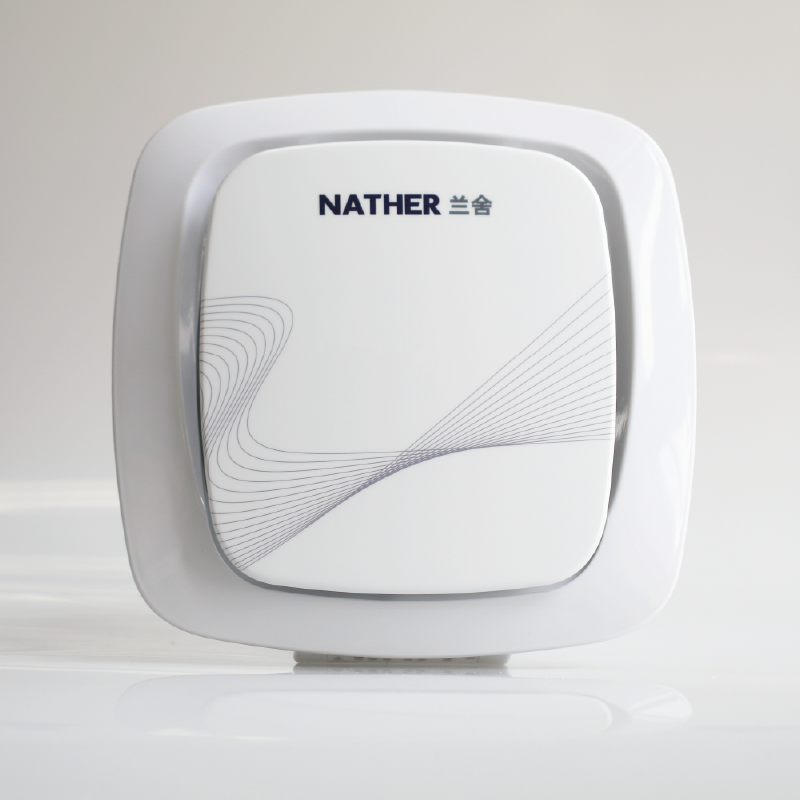 兰舍新风系统穿墙式除霾新风机fas60p