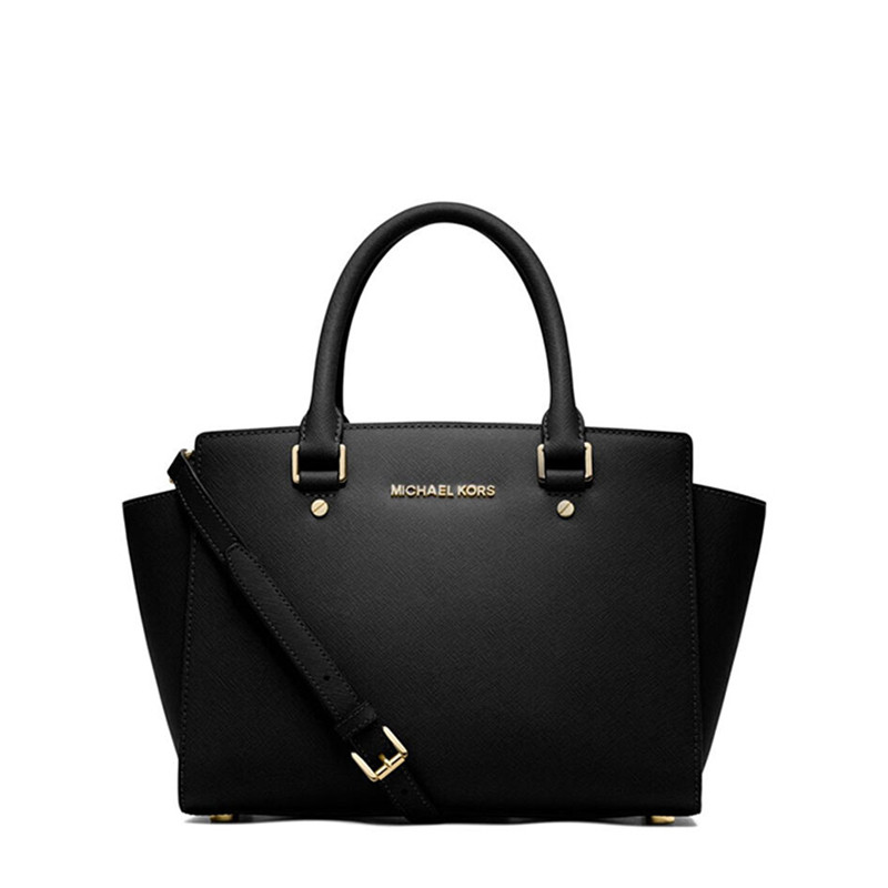迈克.高仕(Michael Kors/MK)女包 女士斜挎包手提包 30s3glms2l 黑色 黑色