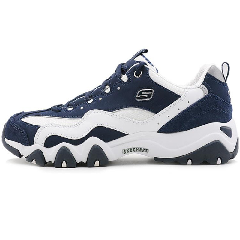 Skechers/斯凯奇 女鞋2017新款运动旅游熊猫鞋跑步鞋99999069-WNV 99999069-WNV 38/25/8