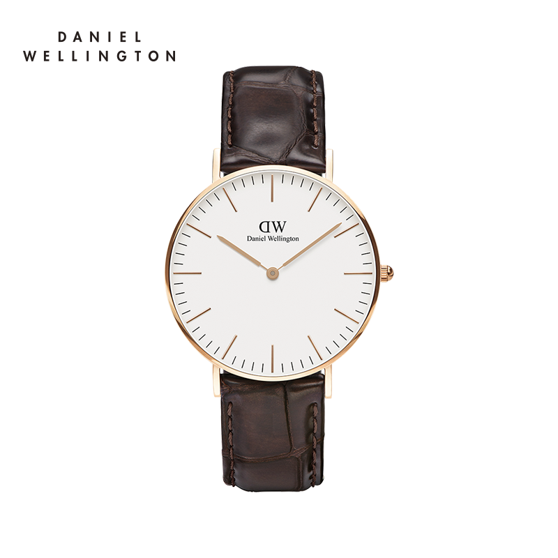 丹尼尔惠灵顿（DanielWellington）进口DW女士手表时尚商务超薄情侣手表女款 DW00100038