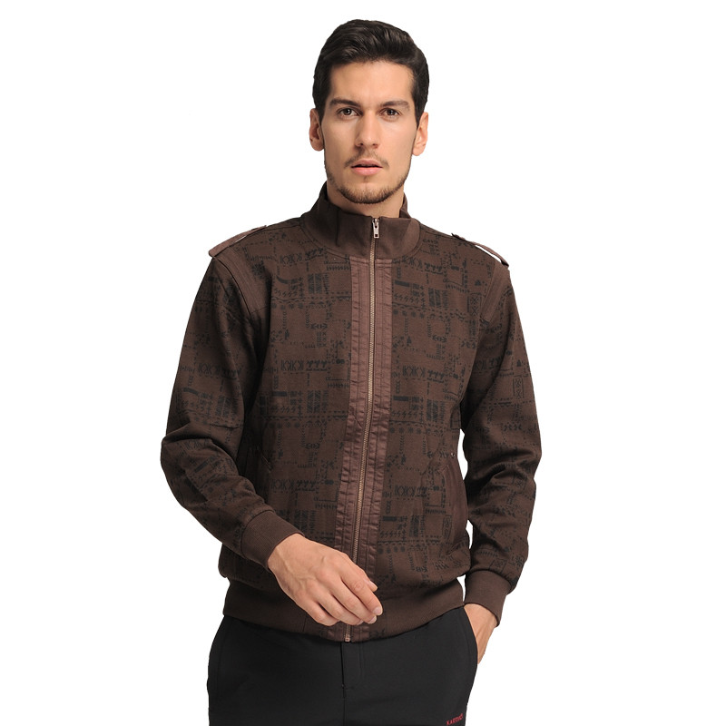 凯瑞摩(karrimor)新款男士运动卫衣 M 深咖啡色