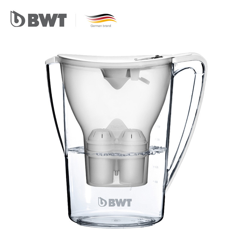 德国BWT倍世 Penguin 2.7L便携式 家用滤水壶 净水壶 净水器 橙色Orange