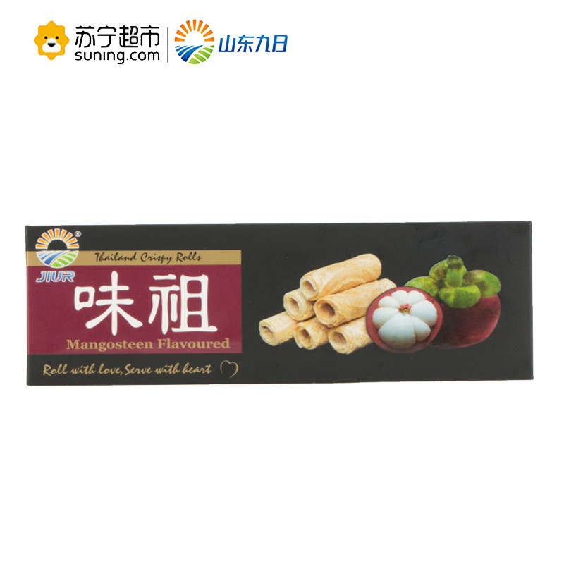九日三丝卷（山竹味饼干）75g泰国进口休闲零食