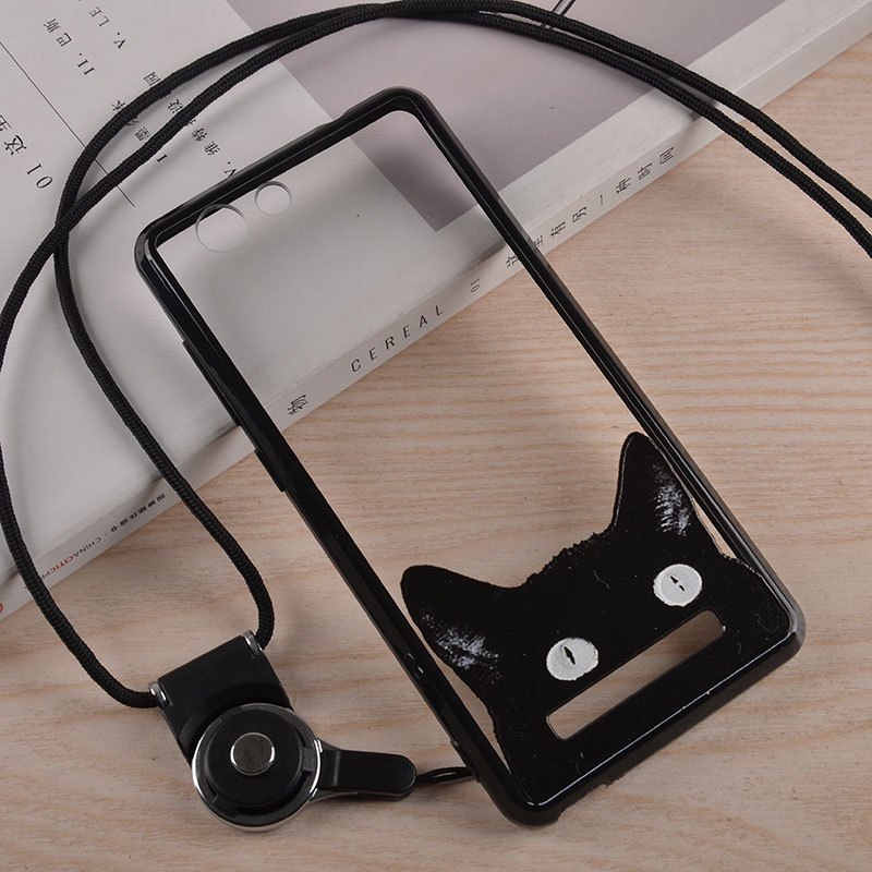 2017款金立GN3002手机壳GioneeGN3003防摔情侣男GlONEE创意f10 波斯猫+指环挂绳