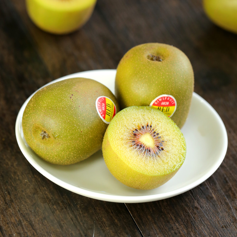 预售 果郡王 四川蒲江红心猕猴桃12只 单果70-90g 新鲜水果