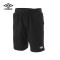 茵宝UMBRO2017新款男装运动短裤UCC63757 L UCC63757-999黑色