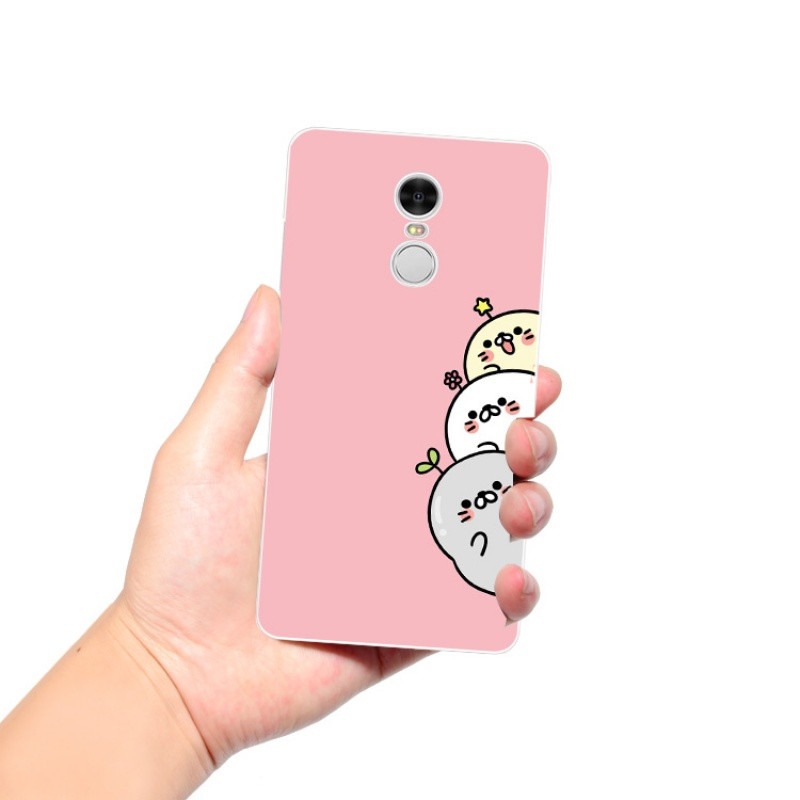 2017款小米红米note4X234pro3S手机壳保护套软可爱海狮呆萌卡通趣味 3s指纹侧边海狮