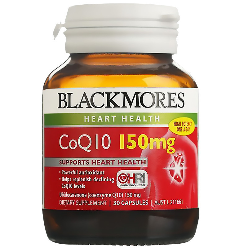 澳佳宝(Blackmores) 高浓缩辅酶Q10 150毫克 30粒