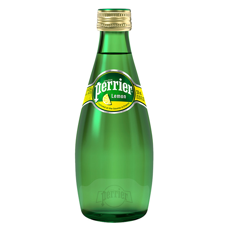 巴黎水Perrier 原味（玻璃瓶）/箱 330ML*24瓶
