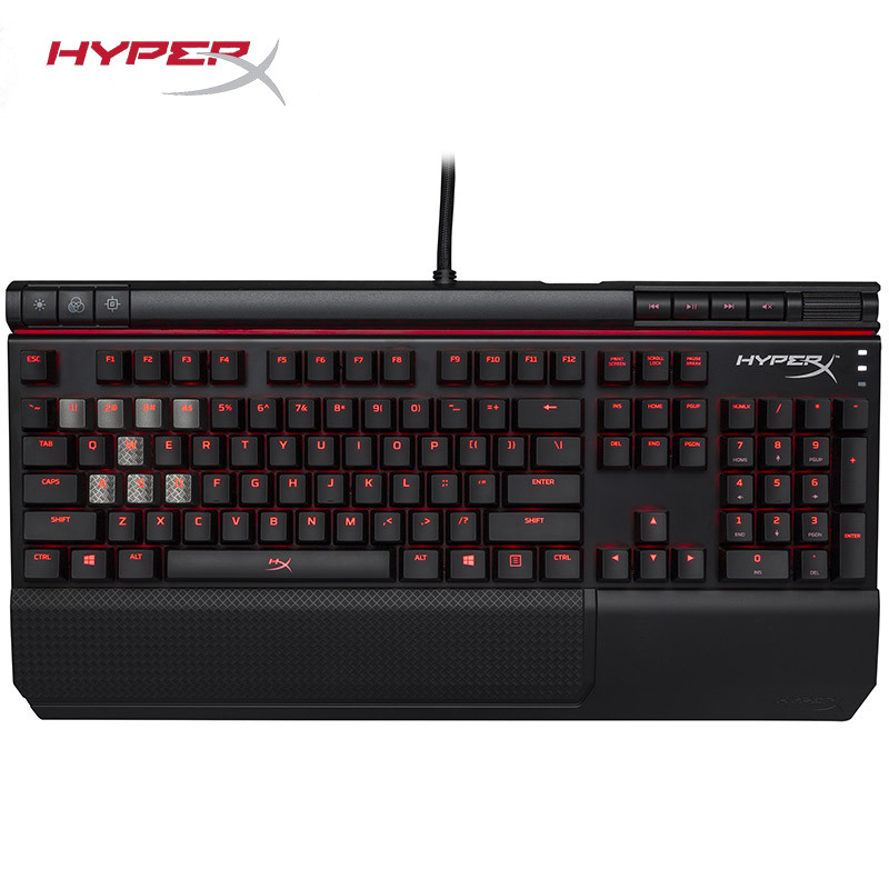 金士顿(Kingston) HyperX Alloy Elite 阿洛伊 精英版Cherry红轴机械键盘