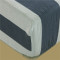 南极人(NanJiren) 家纺 纯棉床笠单件1.2全棉防滑1.5米1.8m床垫保护套床套 念之以蓝 150×200cm