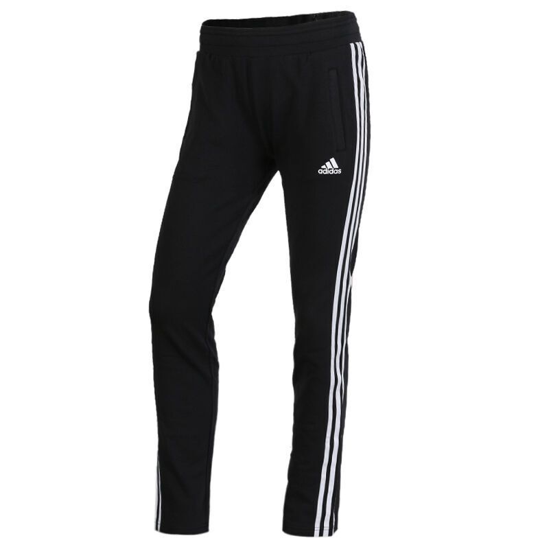 Adidas阿迪达斯女裤2017春季新款运动训练收脚休闲透气长裤 S BK5209