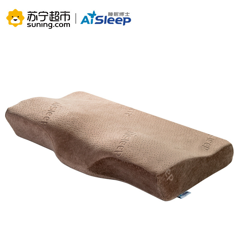 睡眠博士(AiSleep)枕芯 全方位蝶形慢回弹 记忆棉护颈记忆枕 颈椎保健枕头 50*30*6/10cm 标准款