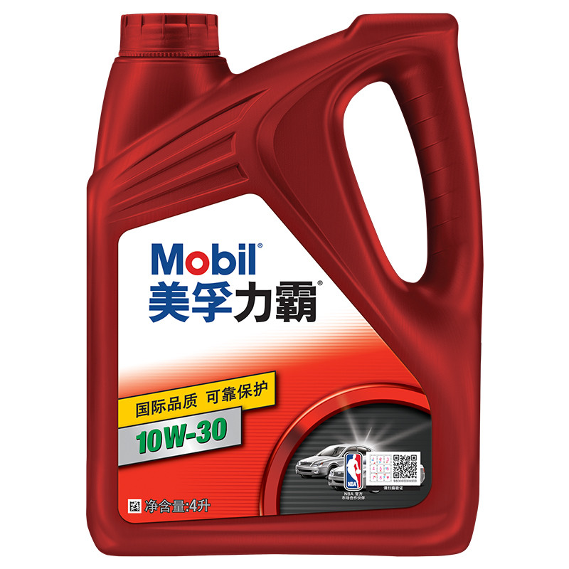 美孚（Mobil）力霸机油 10W-30 4L