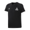 adidas阿迪达斯男装短袖T恤2017新款运动服BP7254 S 黑色