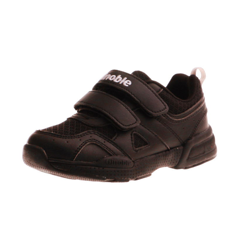 基诺浦春夏新款机能鞋宝宝学步鞋儿童运动鞋防滑减震透气 黑色TXGS003 11码/内长18.5cm