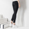 茵曼女装秋装新款黑色打底裤女长裤修身外穿紧身裤女裤1863360143