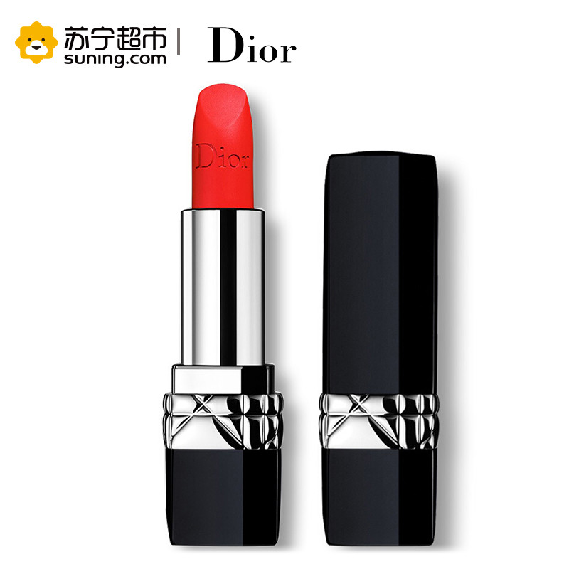 【苏宁超市】迪奥（Dior）烈艳蓝金唇膏888# 3.5g 口红