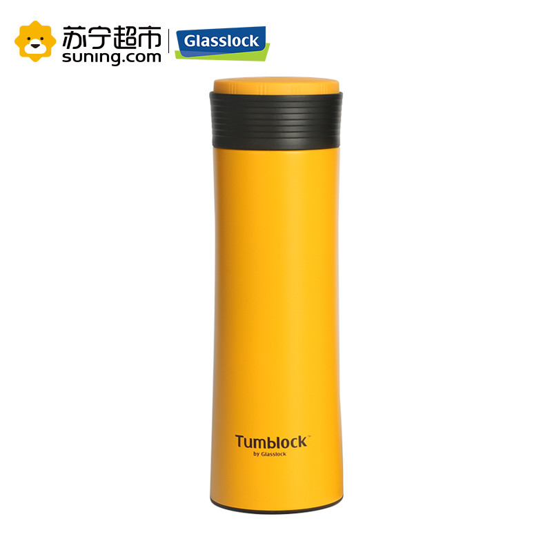 Glasslock不锈钢真空保温杯460ml GTL2205Y 黄色