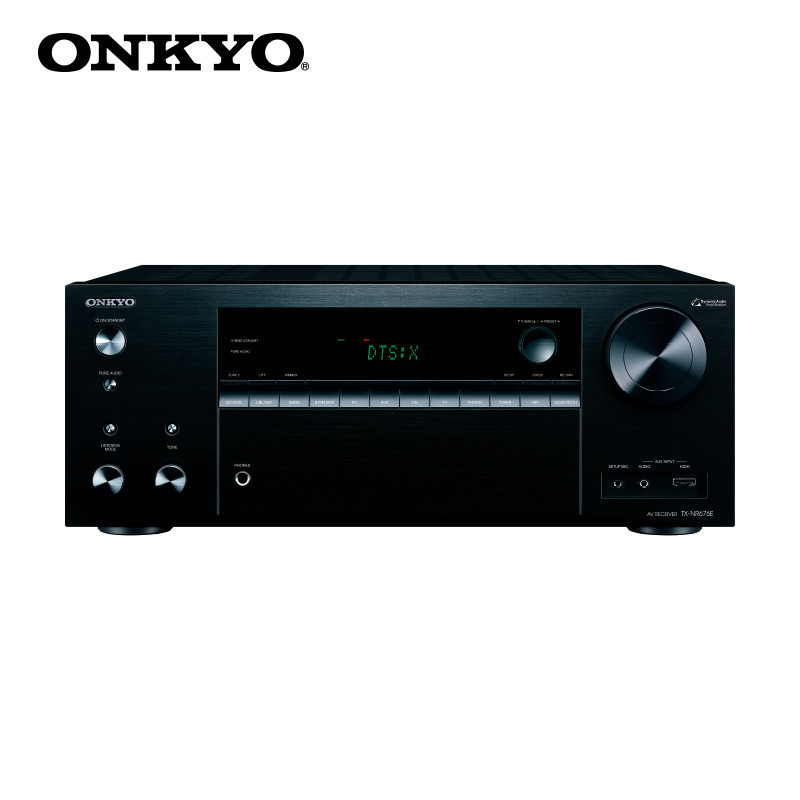 安桥(Onkyo)TX-NR686 7.2声道AV功放 进口家庭影院 杜比全景声/DTS:X/蓝牙/Wi-Fi