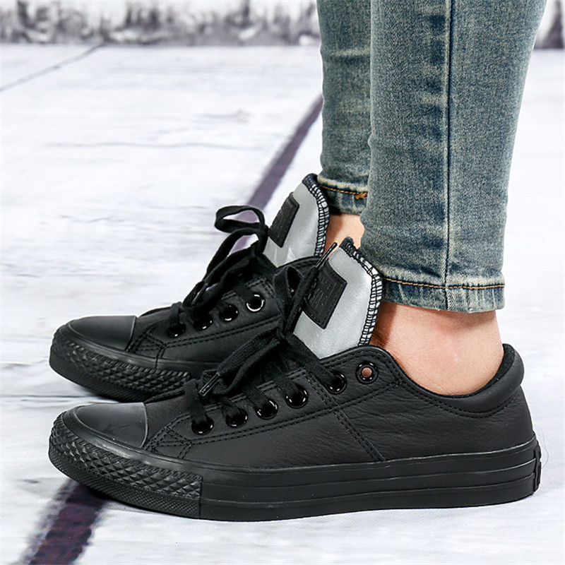Converse/匡威 女鞋秋冬新款经典皮革学生低帮运动休闲鞋板鞋|553424 CS553424 36/5.5