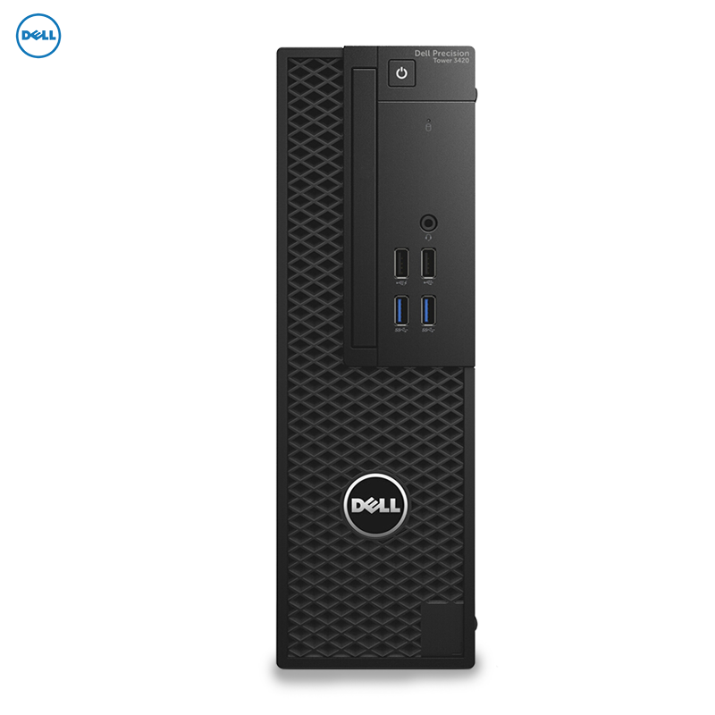 戴尔（DELL）Precision T3420 节能工作站 E3-1245v6 16G 2T集显 win10家庭3年