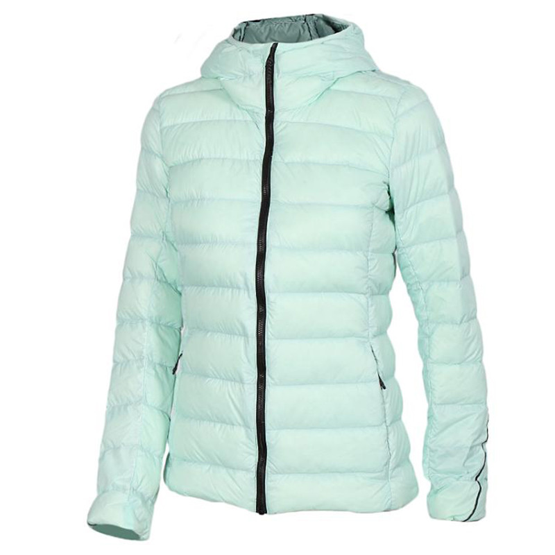 Adidas/阿迪达斯 女装 2017秋新款轻薄保暖舒适休闲羽绒服夹克|AP8736 S(160/84A) AP8736